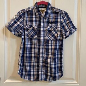 Epic Threads Boy’s short sleeve button down shirt